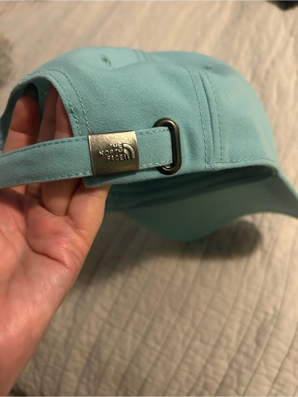 The North Face Pale Blue Logo Cap